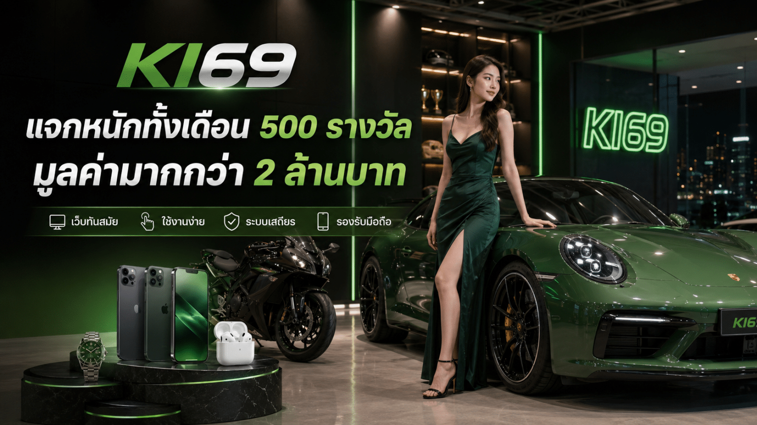 แจกหนักทั้งเดือน 500 รางวัล มูลค่ามากกว่า 2 ล้าน บาท